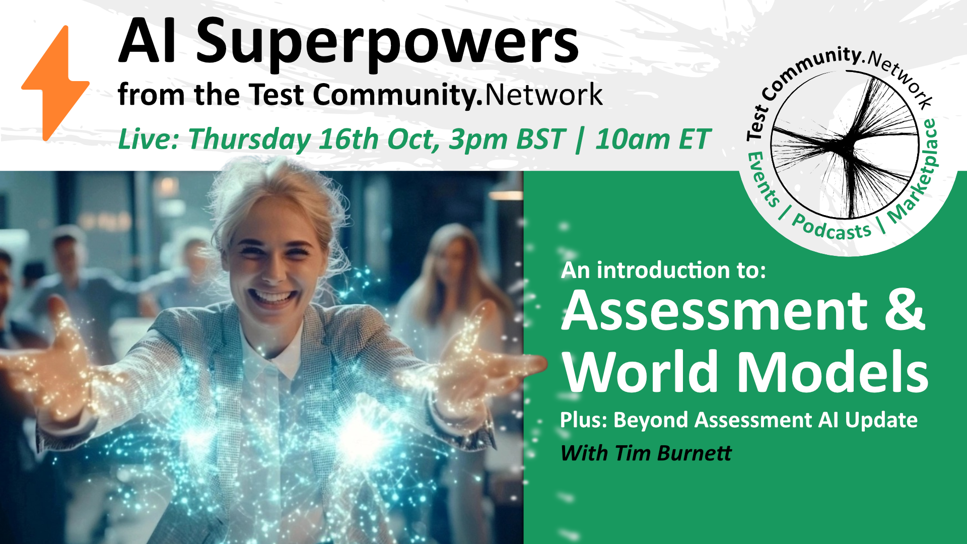 Live:⚡AI Superpowers: Assessment & World Models Plus Beyond Assessment AI Update