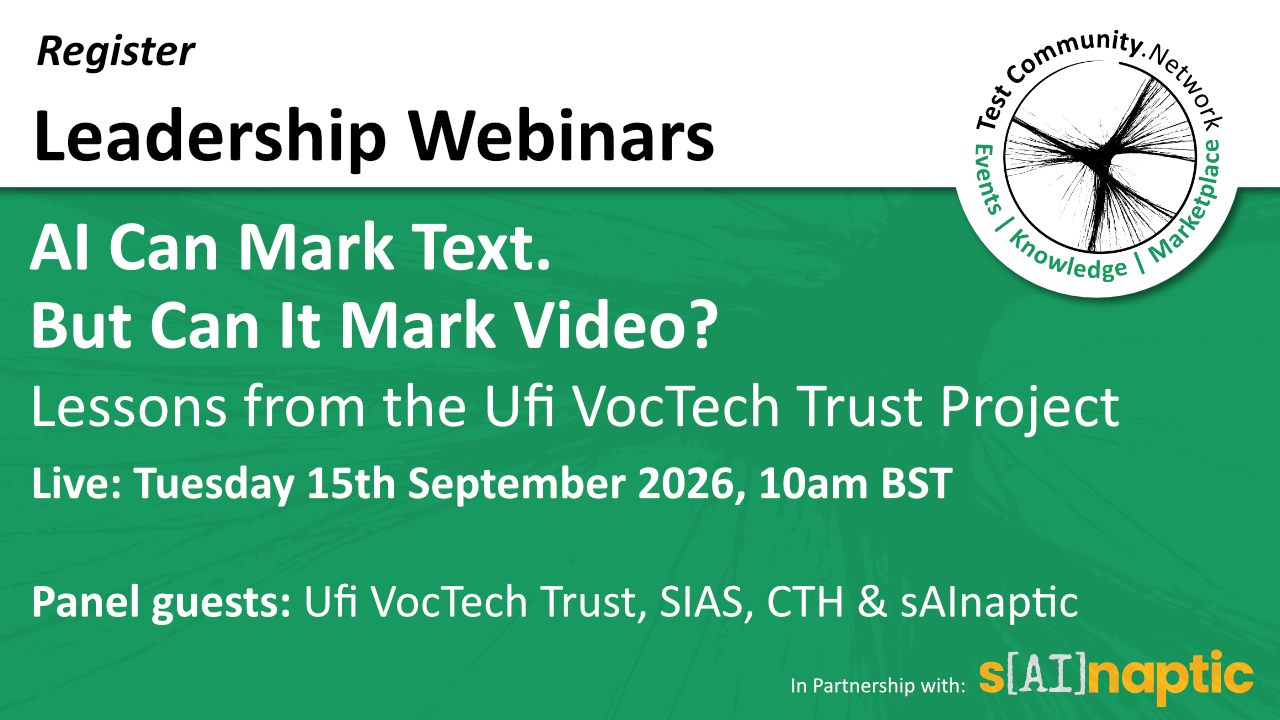 Webinar: AI Can Mark Text. But Can It Mark Video?