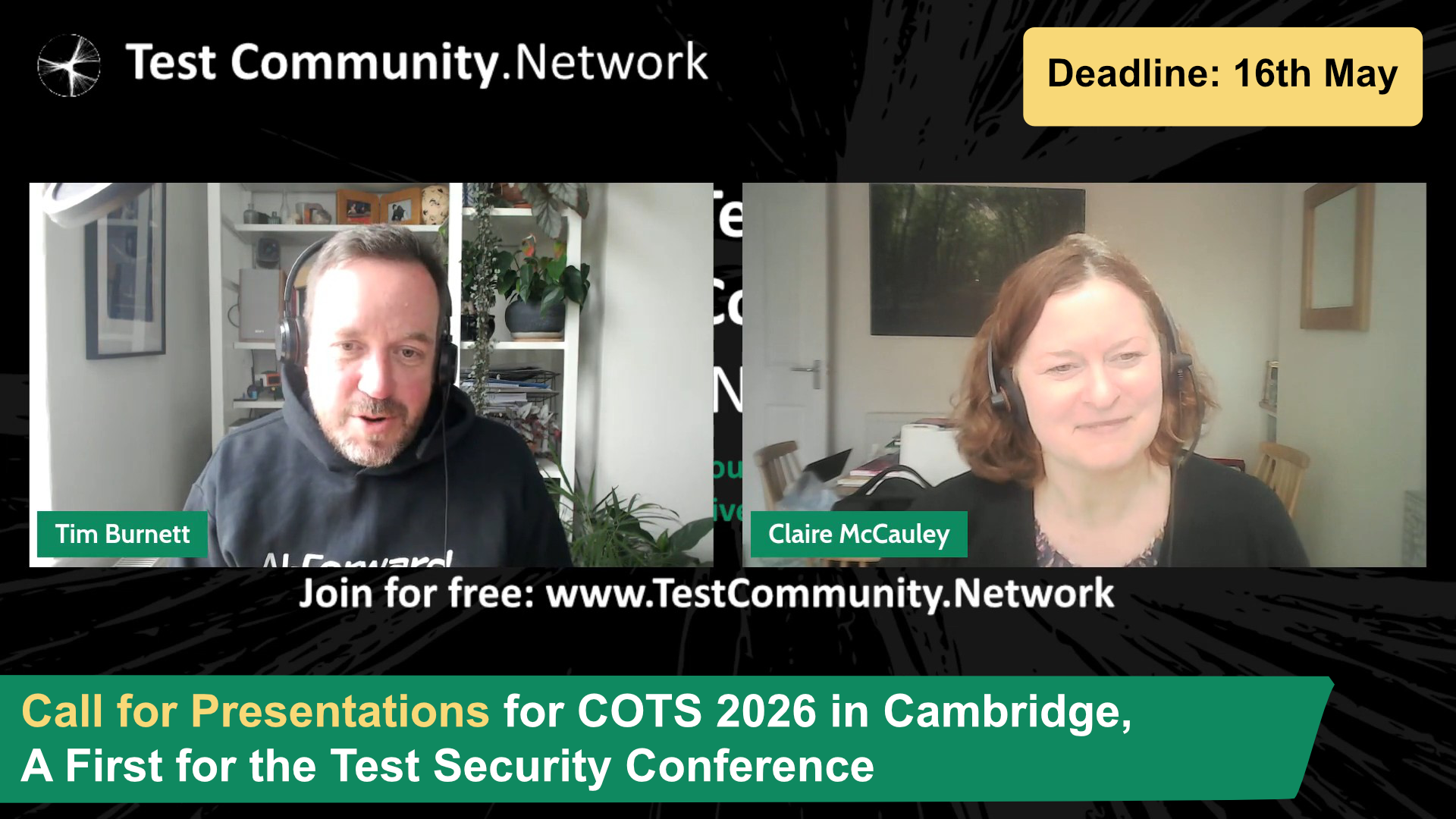 COTS 2026 in Cambridge: A First for the Test Security Conference