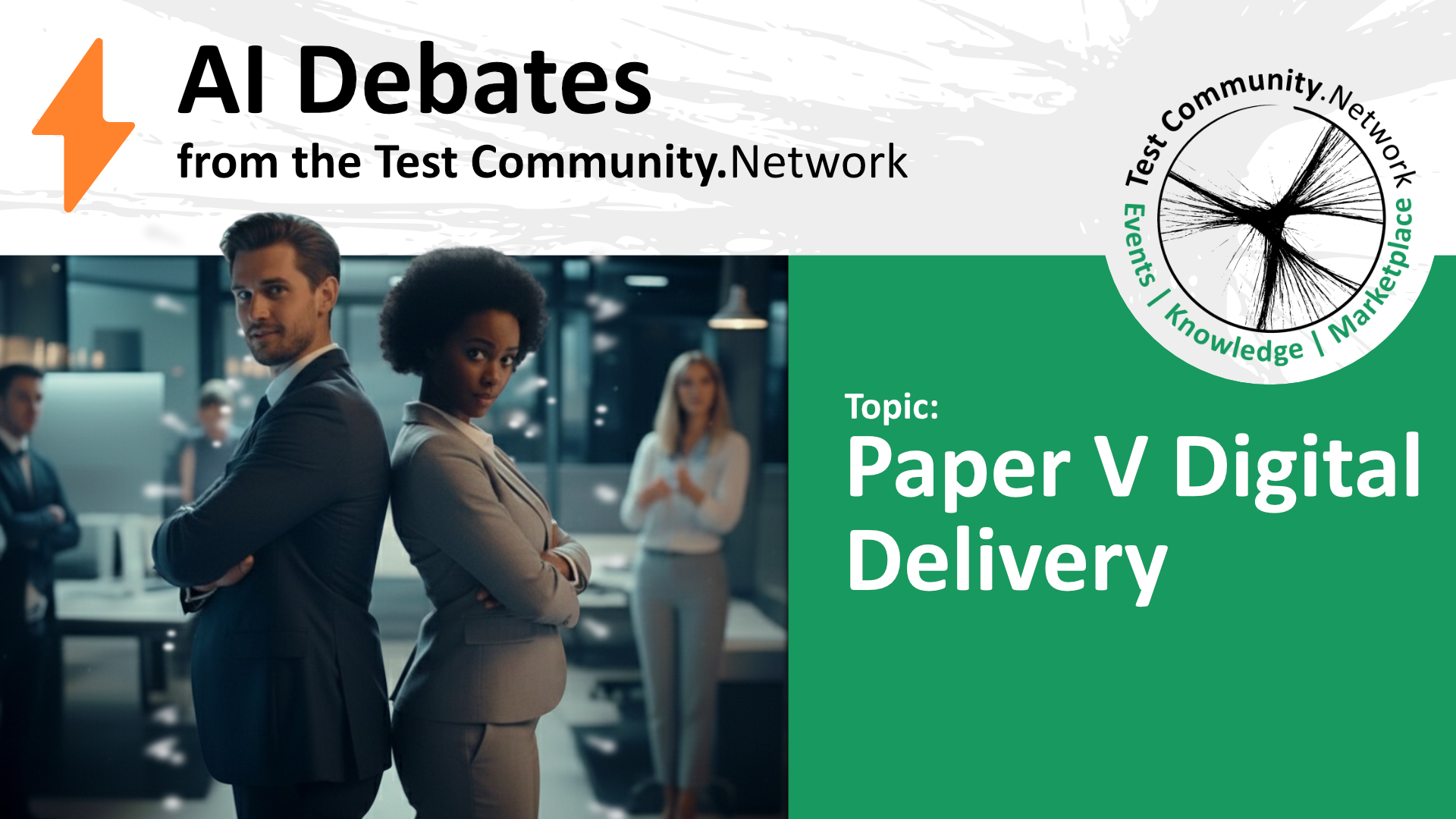Debate - Digital vs. Paper Assessment Delivery